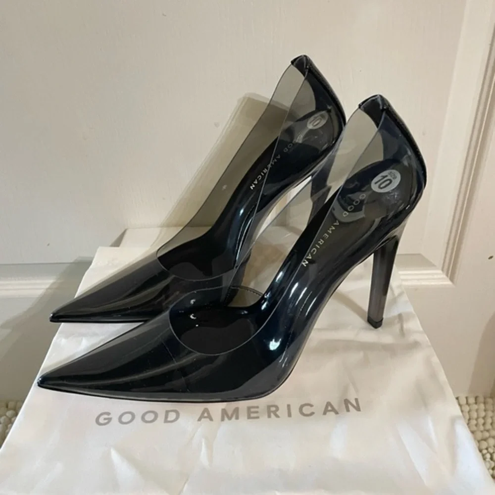 GOOD AMERICAN Cinder-F-cking-Rella High Heel Pumps